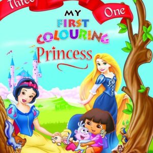 My First Colouring Book Princess 3-in-1 for Kids