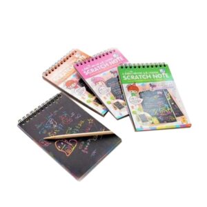 Magic Scratch Rainbow Notebooks for Kids & Teens